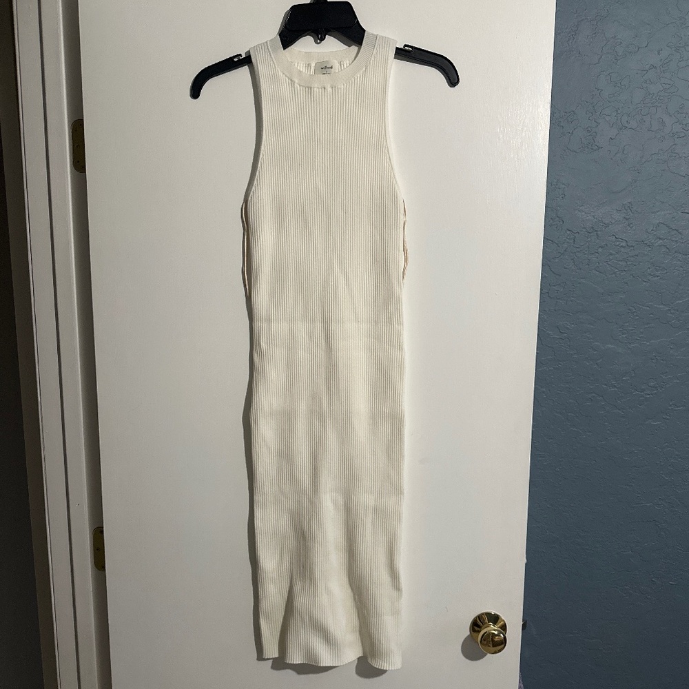 Aritzia Moonstruck Dress Sleeveless knit midi dress size small